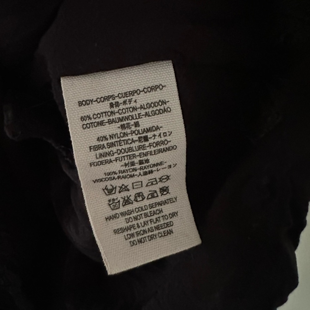 Free People Be Your Baby Black Lace Babydoll Dress - Picture 10 of 10